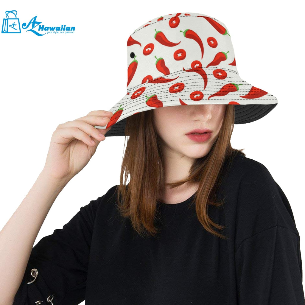 Chili pattern Unisex Bucket Hat