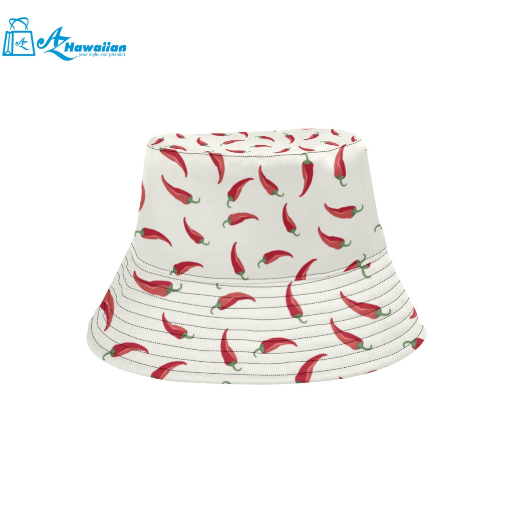 Chili peppers pattern Unisex Bucket Hat