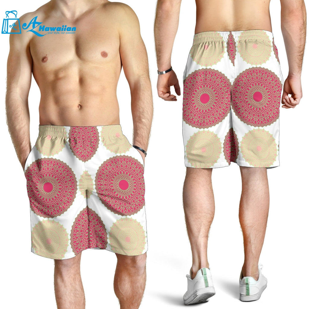 Circle Indian Pattern Men Shorts