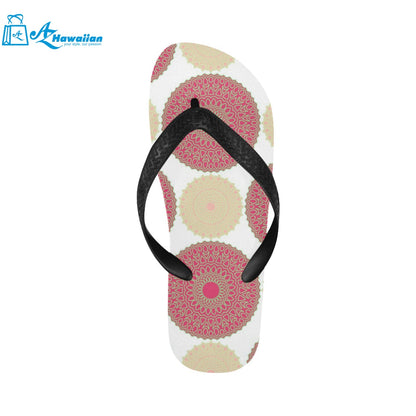 Circle indian pattern Unisex Flip Flops