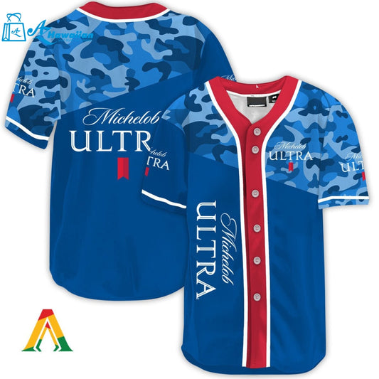 Classic Camouflage Michelob ULTRA Baseball Jersey