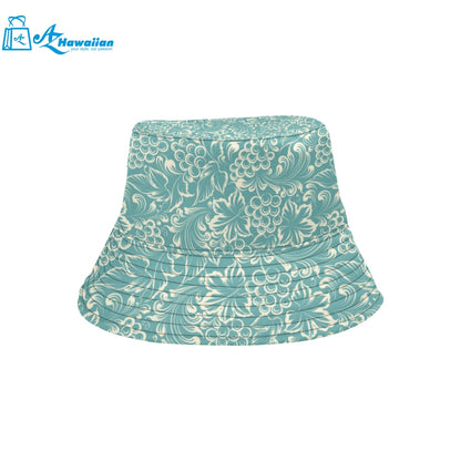 Classic Hand drawn Grape pattern Unisex Bucket Hat