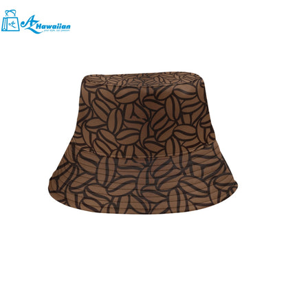 coffee bean pattern Unisex Bucket Hat