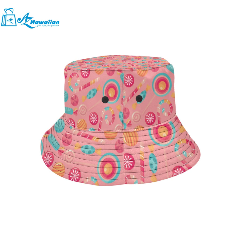 Colorful candy pattern Unisex Bucket Hat