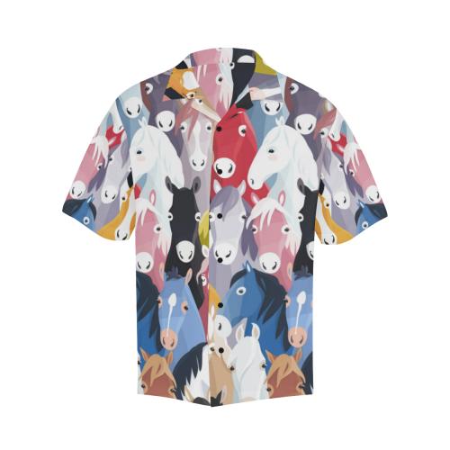 Colorful Horse Pattern Hawaiian Shirt