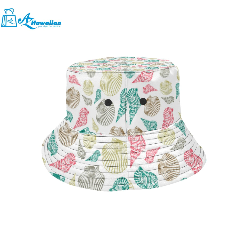 Colorful shell pattern Unisex Bucket Hat