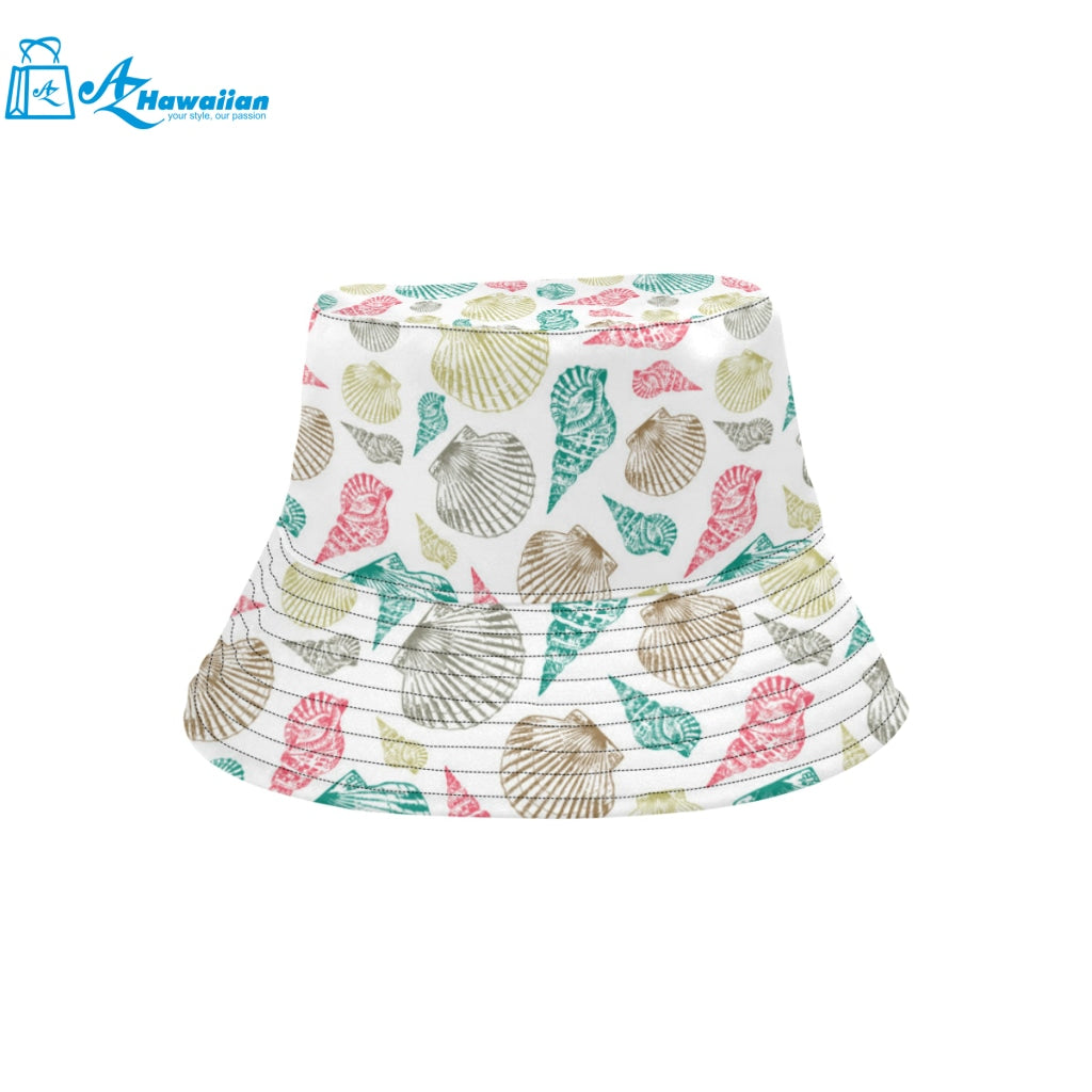 Colorful shell pattern Unisex Bucket Hat