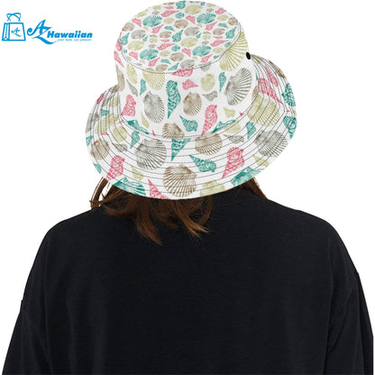 Colorful shell pattern Unisex Bucket Hat