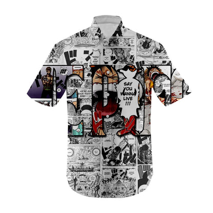 Comics Hawaiian Shirt