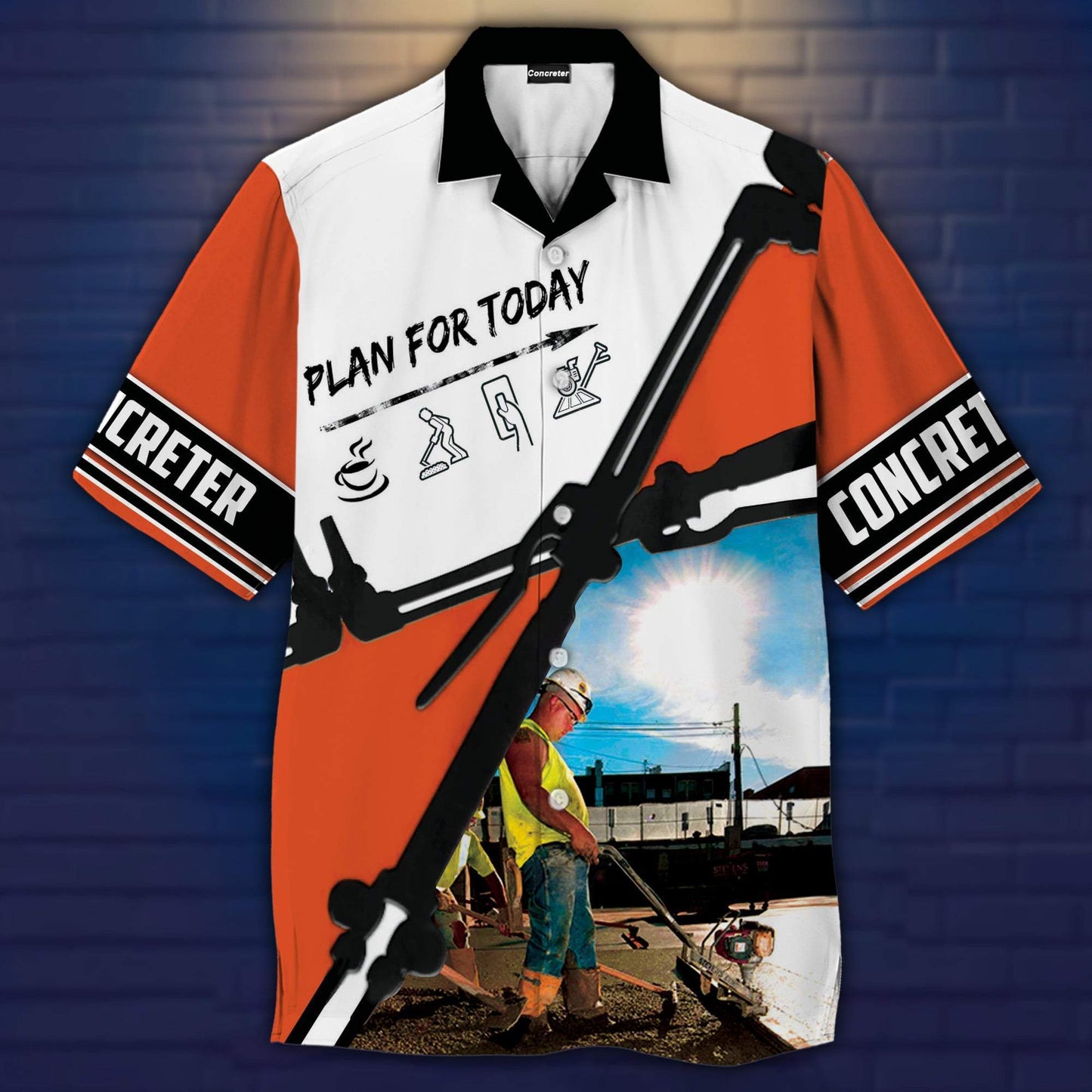 Concreter Plan For Today Hawaiian Shirt