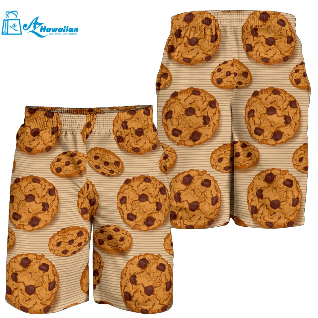 Cookie Pattern Men Shorts