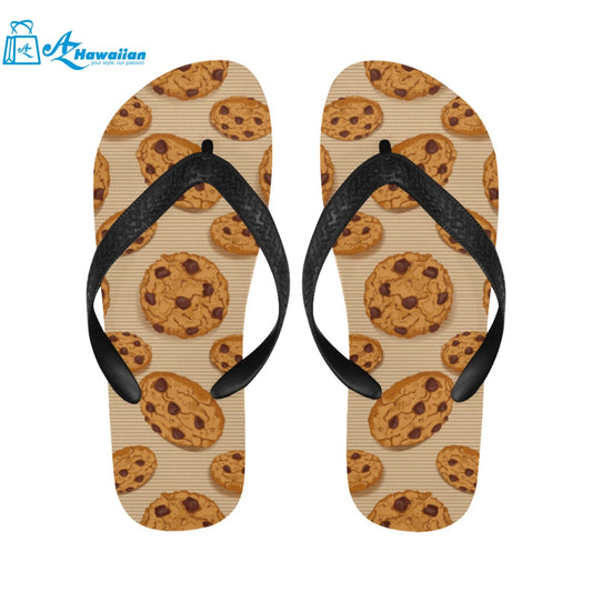 Cookie pattern Unisex Flip Flops