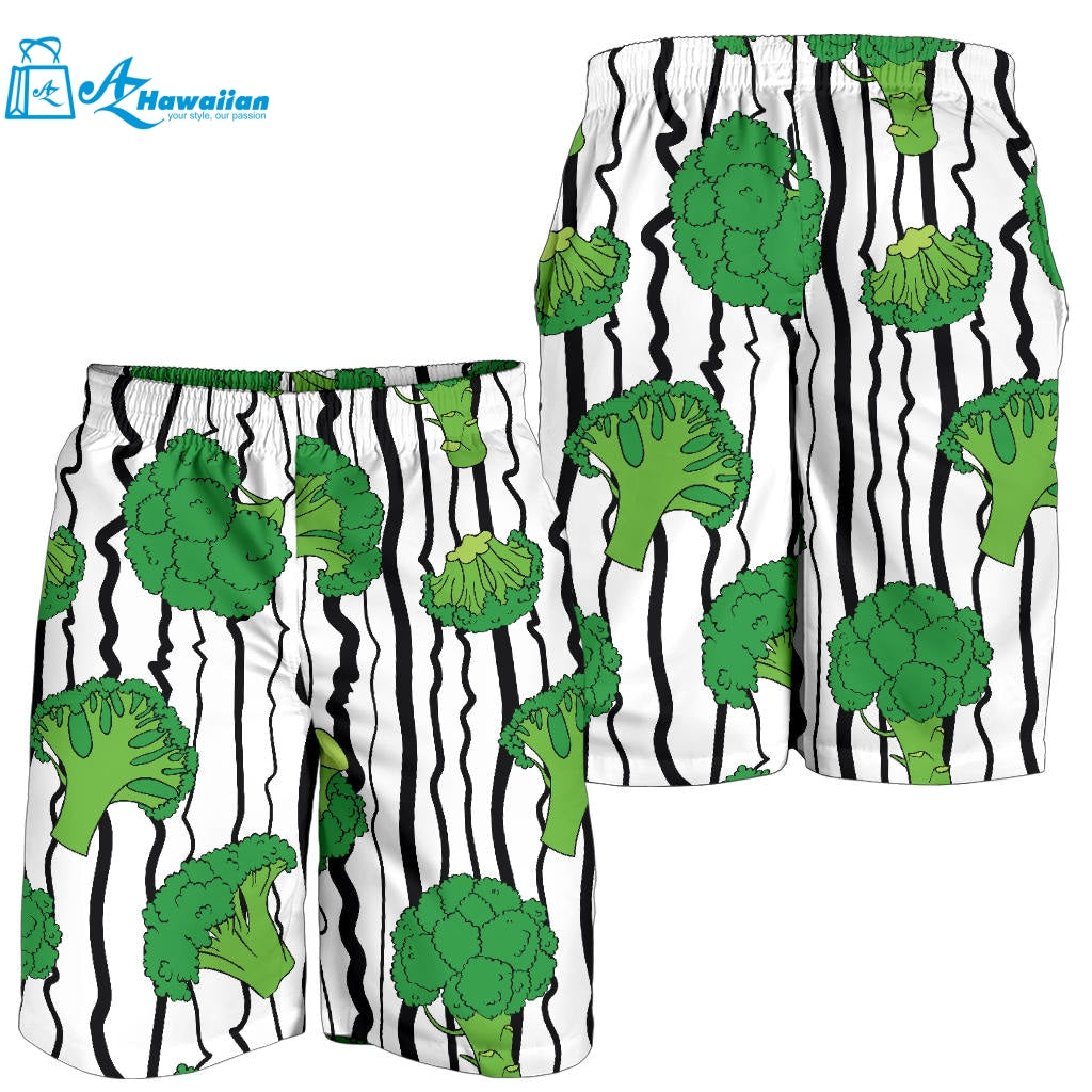 Cool Broccoli Pattern Men Shorts