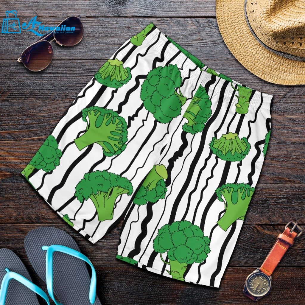 Cool Broccoli Pattern Men Shorts