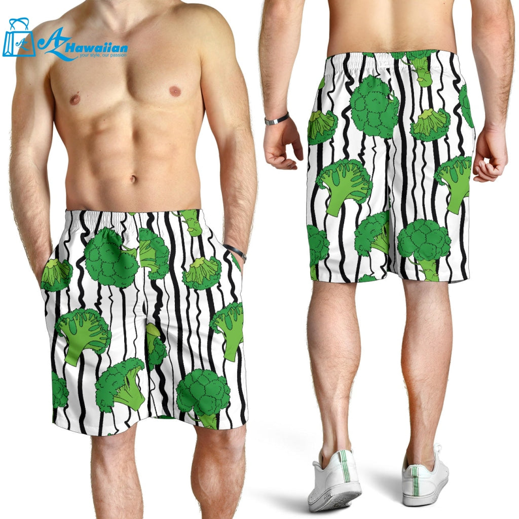 Cool Broccoli Pattern Men Shorts