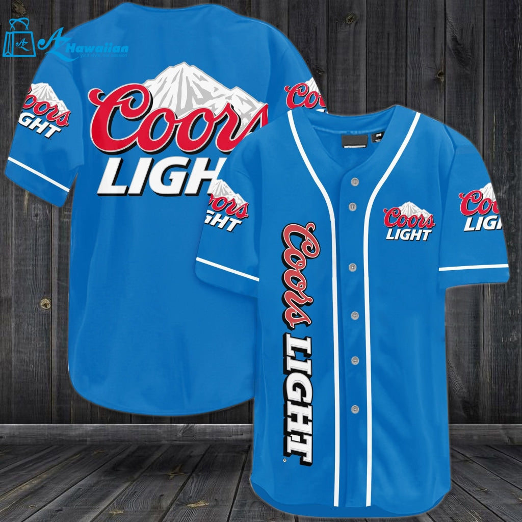 Coors Light Baseball Jersey 