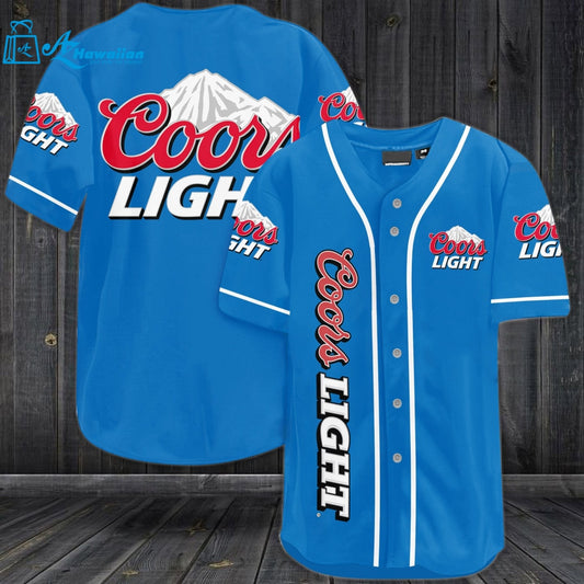 Coors Light Baseball Jersey 