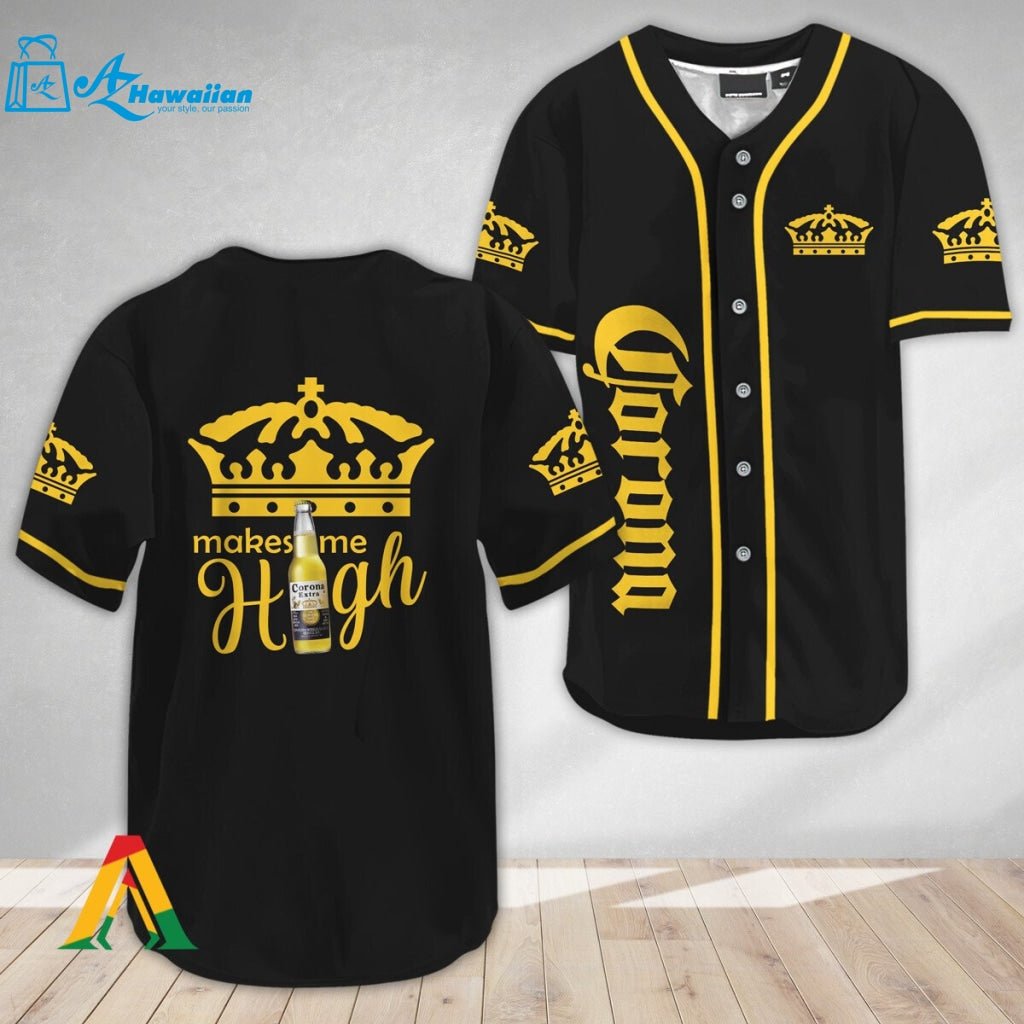 Corona Extra Make Me High Baseball Jersey