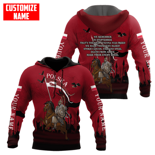 Premium Hussars All Over Printed Hoodie