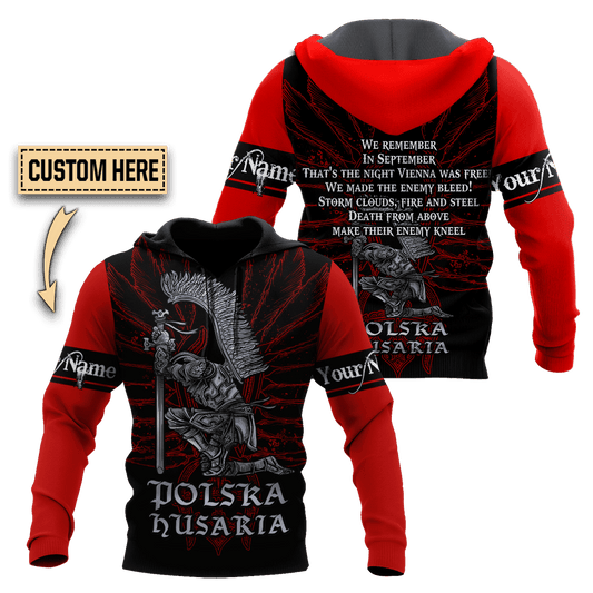 Premium Hussars All Over Printed Hoodie