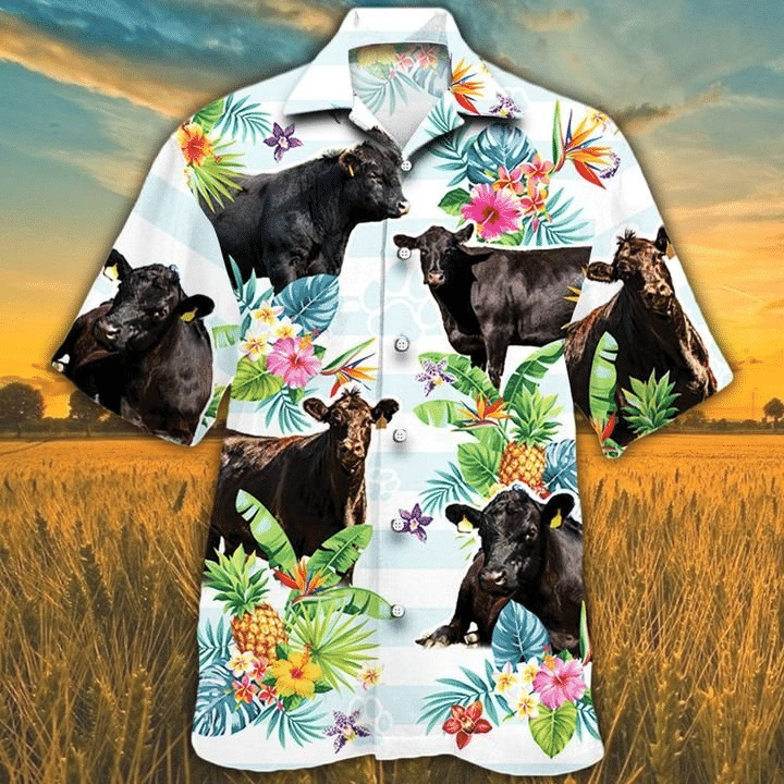 Cow 3 Print Short Sleeve 