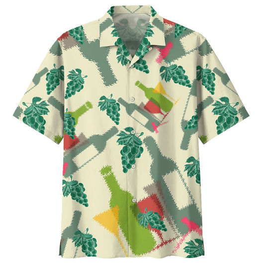 WINE HAWAIIAN SHIRT 816133