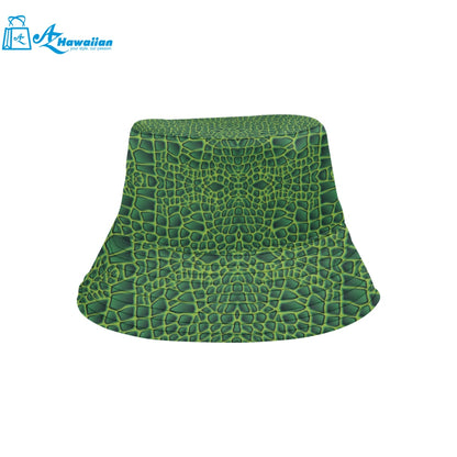 Crocodile Skin Printed Unisex Bucket Hat