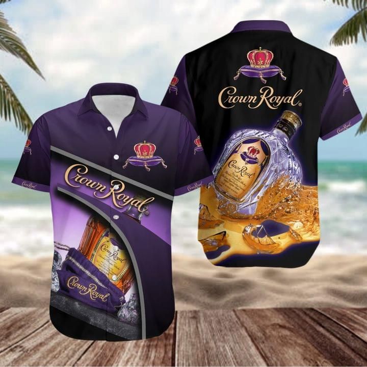 Crown Royal Wine Print Short Sleeve 