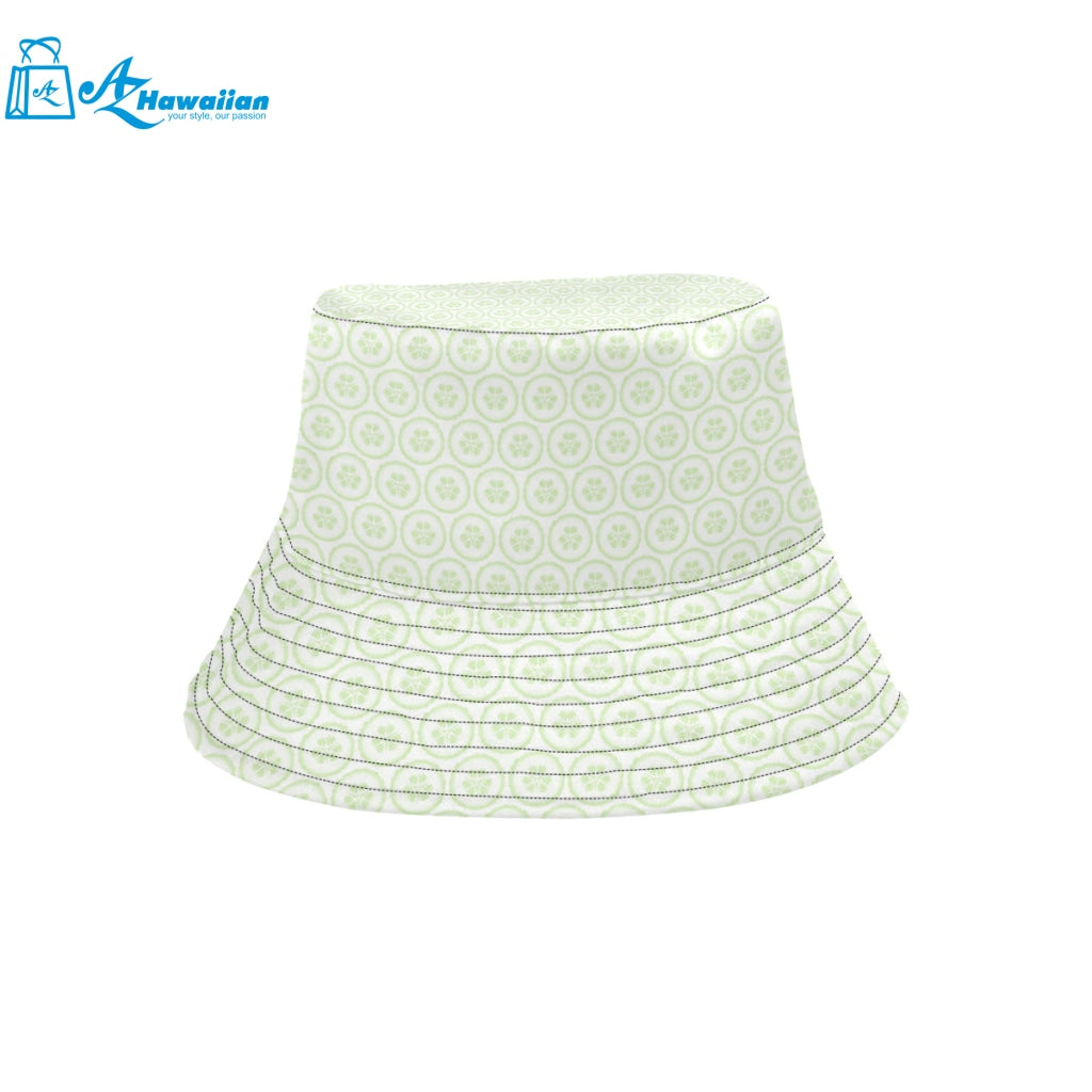 Cucumber pattern background Unisex Bucket Hat