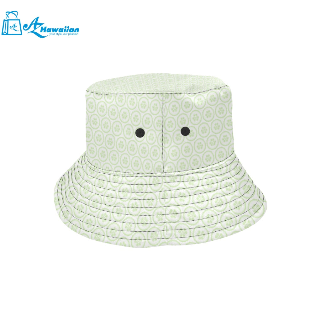 Cucumber pattern background Unisex Bucket Hat