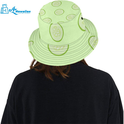 Cucumber pattern Unisex Bucket Hat