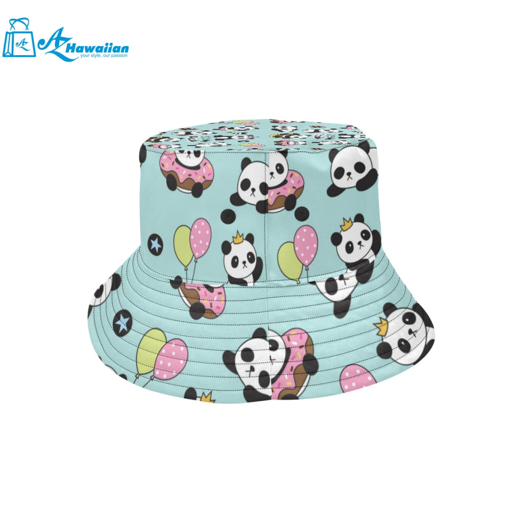 Cute baby panda pattern Unisex Bucket Hat