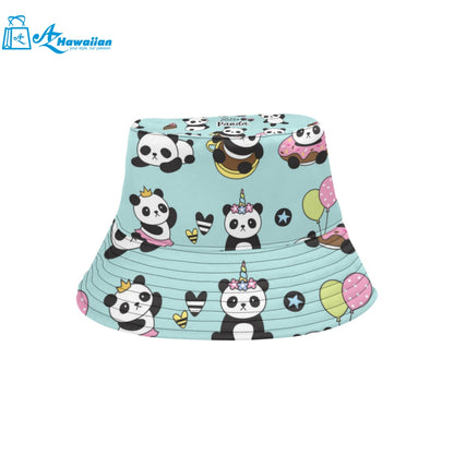 Cute baby panda pattern Unisex Bucket Hat