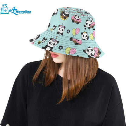 Cute baby panda pattern Unisex Bucket Hat