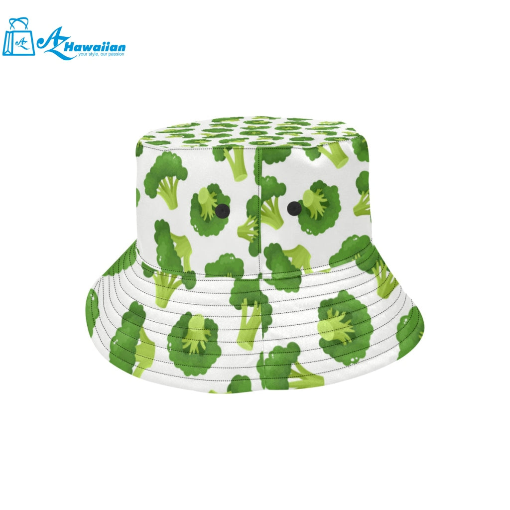 Cute broccoli pattern Unisex Bucket Hat