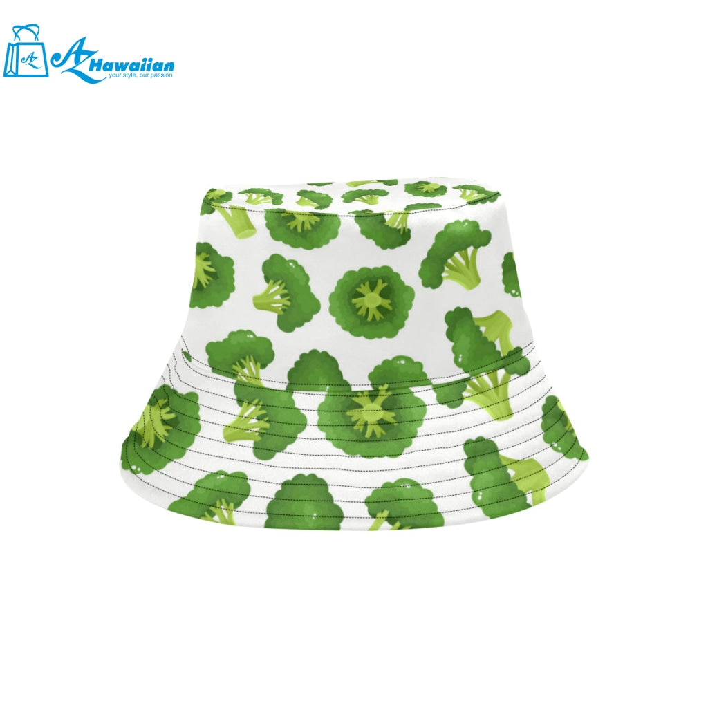 Cute broccoli pattern Unisex Bucket Hat