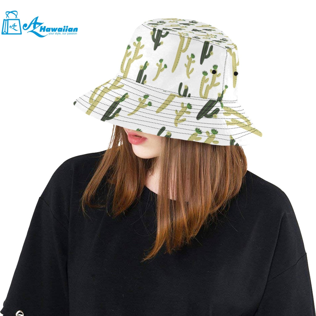 Cute cactus pattern Unisex Bucket Hat