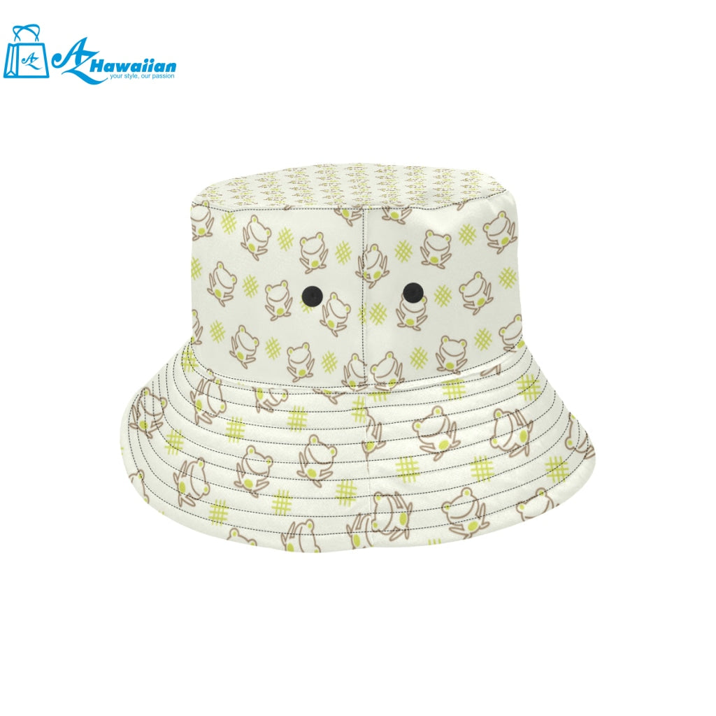 Cute cartoon frog baby pattern Unisex Bucket Hat