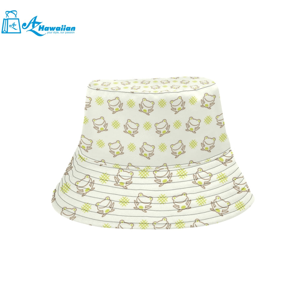 Cute cartoon frog baby pattern Unisex Bucket Hat