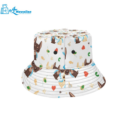 Cute Chihuahua dog pattern Unisex Bucket Hat