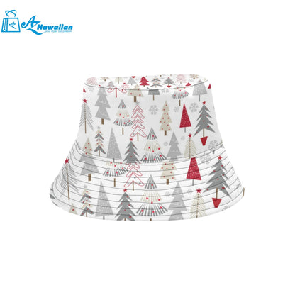 Cute Christmas tree pattern Unisex Bucket Hat