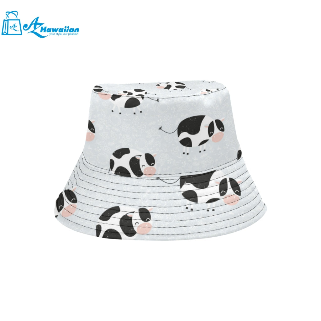 Cute cows pattern Unisex Bucket Hat