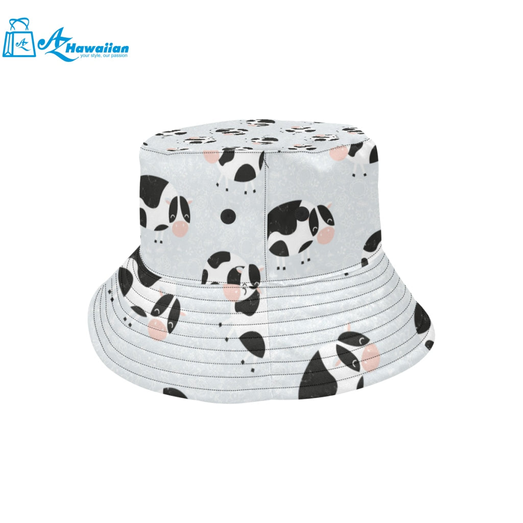 Cute cows pattern Unisex Bucket Hat