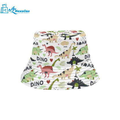 Cute dinosaurs pattern Unisex Bucket Hat