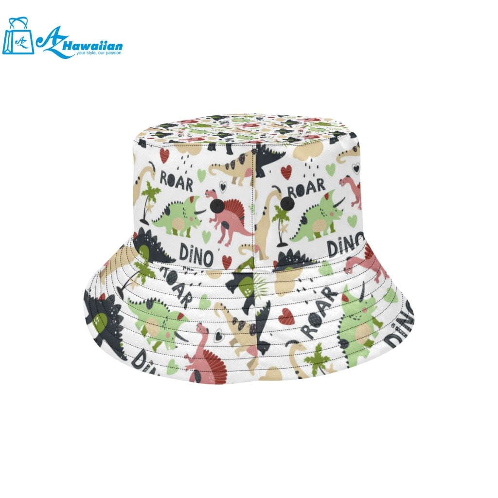 Cute dinosaurs pattern Unisex Bucket Hat