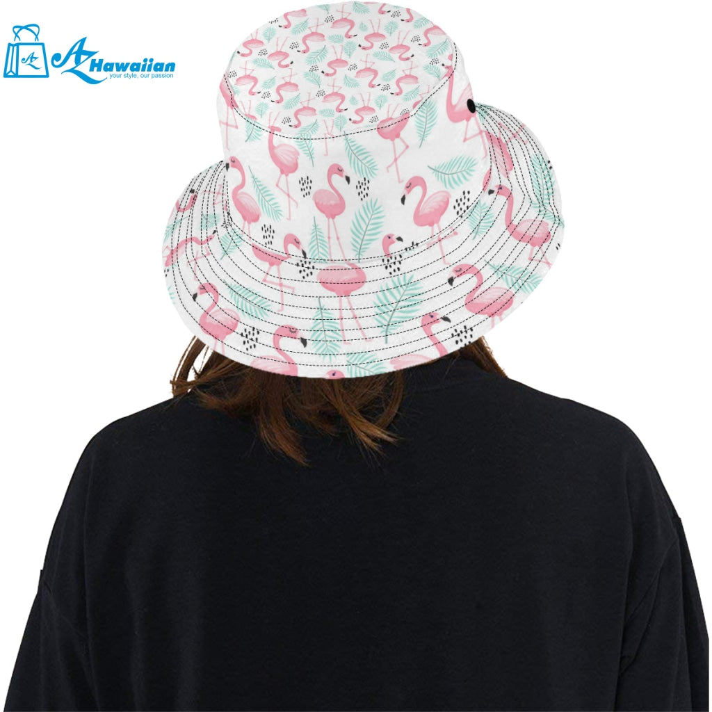 Cute flamingo pattern Unisex Bucket Hat