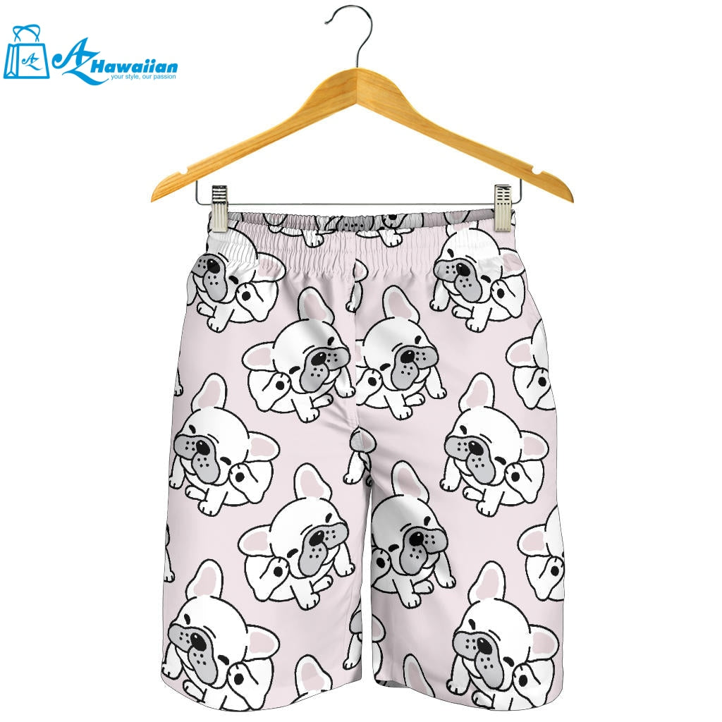 Cute French Bulldog Pattern Men Shorts