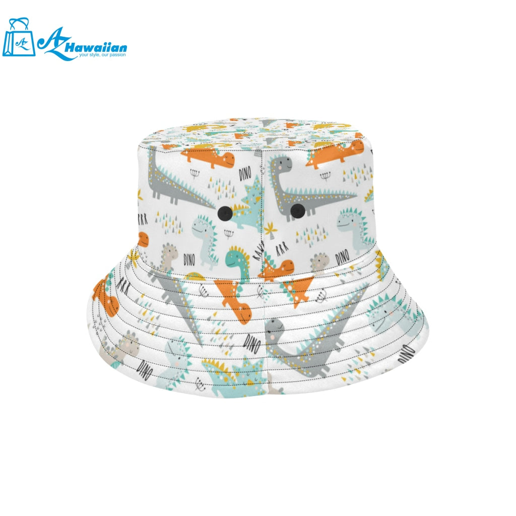 Cute funny kids dinosaurs pattern Unisex Bucket Hat