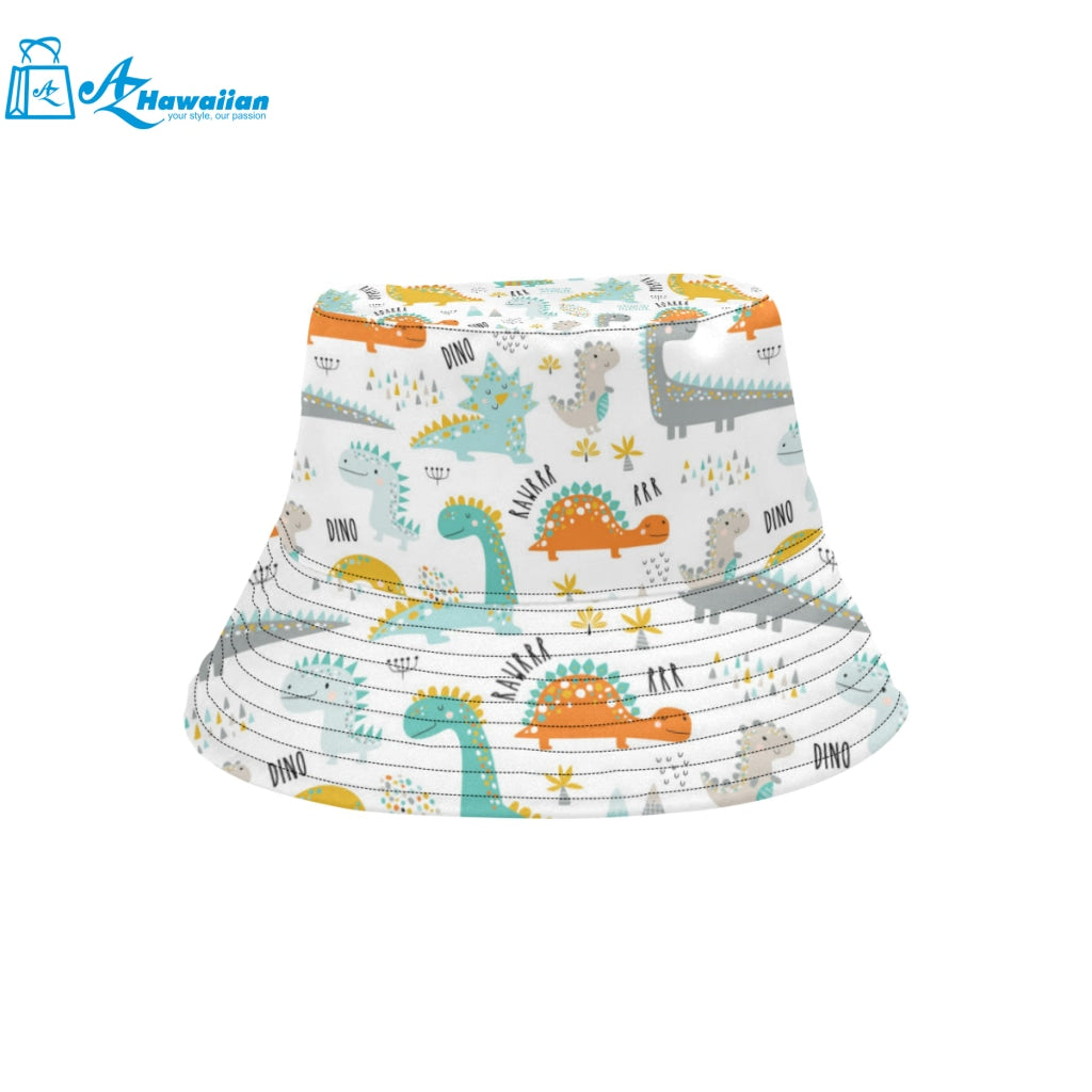 Cute funny kids dinosaurs pattern Unisex Bucket Hat