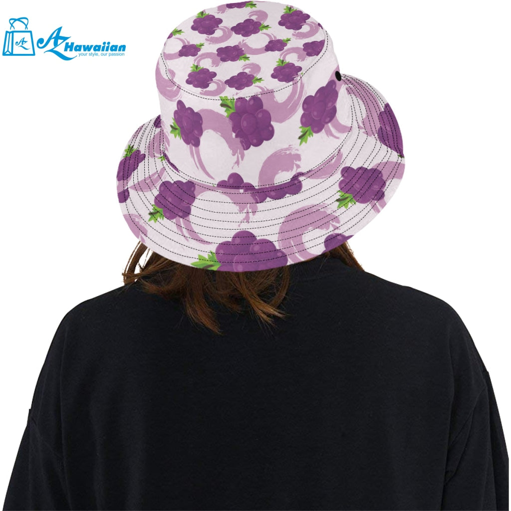 Cute Grape pattern Unisex Bucket Hat